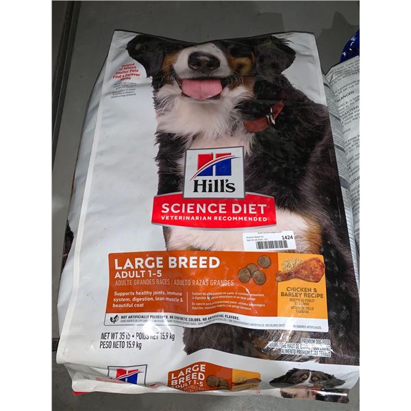 hills Science Diet Large Breed Adult Dog Kibble 35 Lbs