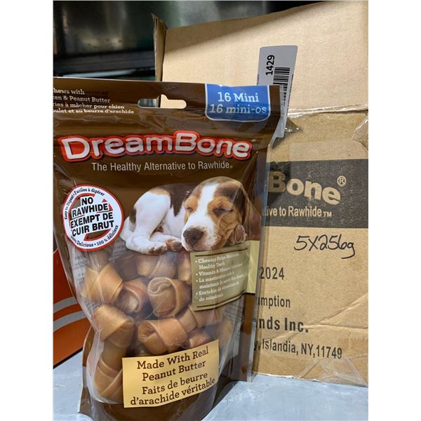 Dream Bone Peanut Butter Mini Dog Treat 5 x 256g