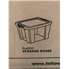Image 3 : Fellows Plastic Bankers Box with Lid 36L