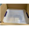 Image 4 : Fellows Plastic Bankers Box with Lid 36L