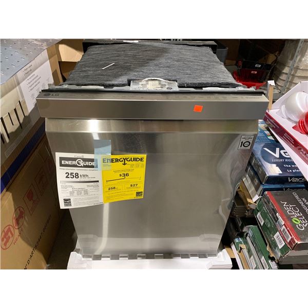 LG LDP6810SS Dishwasher, 24" Exterior Width, 44 dB Decibel Level, Fully Integrated, Stainless Steel