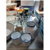 Image 2 : LOT OF ASSORTED GLASSWARE, MUGS, BOWLS, BARWARE AND CUTTING BOARDS