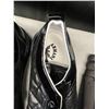 Image 2 : BLACK ARMANI LOW TOP SHOE SIZE 39 (US 8/8.5W)  NOT AUTHENTICATED