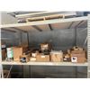 Image 1 : SHELF OF ASSORTED VEHICLE GATEWAYS, WIRE REEL, REFLECTIVE SHEETING, HIGH STRENGTH ANCHORING