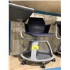 Image 2 : STEELCASE 48010 BLUE COMMERCIAL MOBILE MULTI ADJUSTABLE SEATED WORK DESK