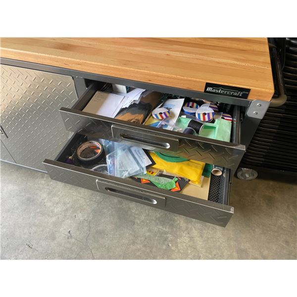 MASTERCRAFT 6 DRAWER 2 DOOR MOBILE LOCKING 72