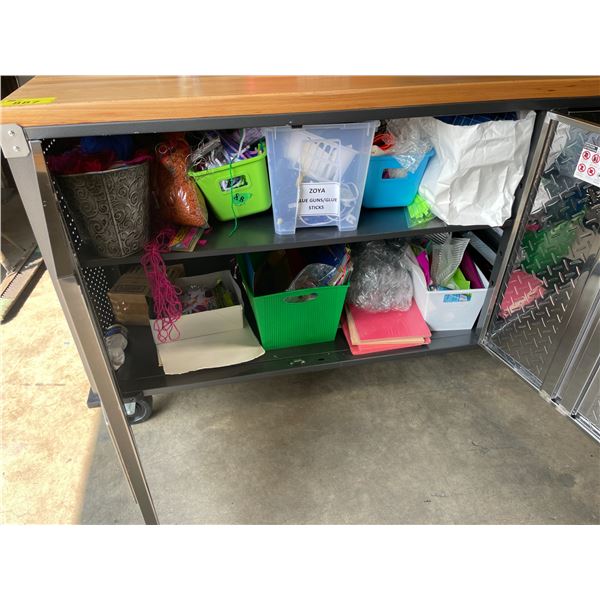 MASTERCRAFT 6 DRAWER 2 DOOR MOBILE LOCKING 72