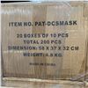 Image 2 : PALLET OF 30 BOXES OF 20 BOX, 10 PCS PER DCS MASK COMMERCIAL PLASTIC FACE SHIELDS