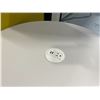 Image 2 : WHITE 27" ROUND 15"H POWERED DESIGNER CHAT TABLES WITH USB INPUTS / 110V PLUG INPUT