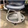 Image 3 : STEELCASE 48010 BLUE COMMERCIAL MOBILE MULTI ADJUSTABLE SEATED WORK DESK