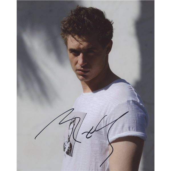 Max Irons signed photo