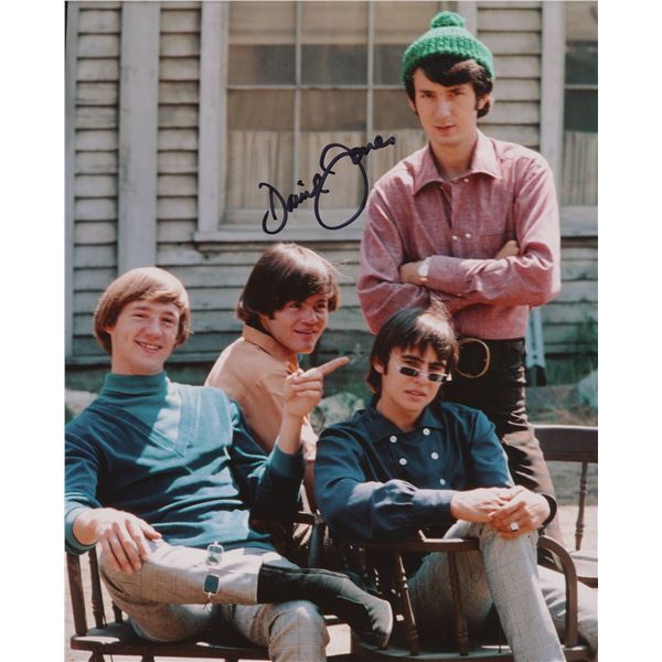 The Monkees Davy Jones signed photo