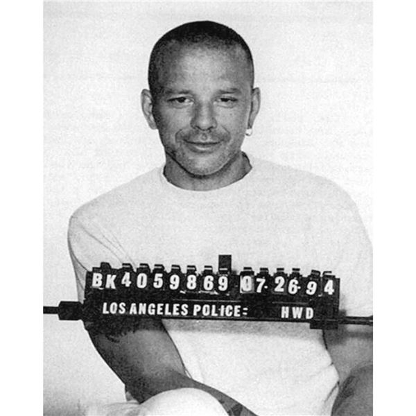 Mickey Rourke Mugshot