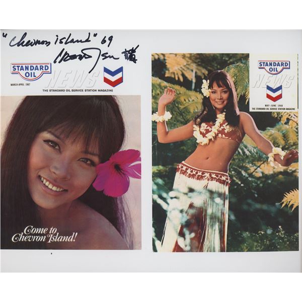 Wiki wiki dollar Irene Tsu signed Chevron advertising campaign photo