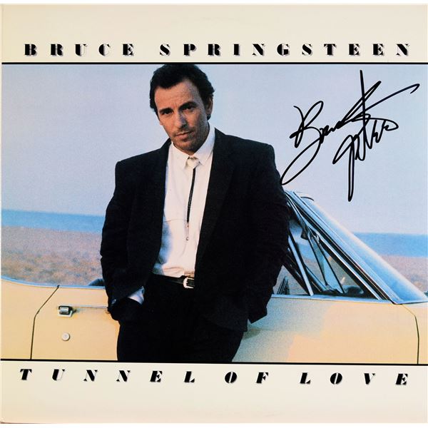 Bruce Springsteen signed Tunnel Of Love album
