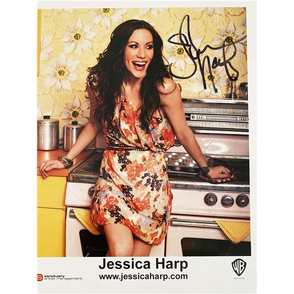Country Singer Jessica Harp signed photo