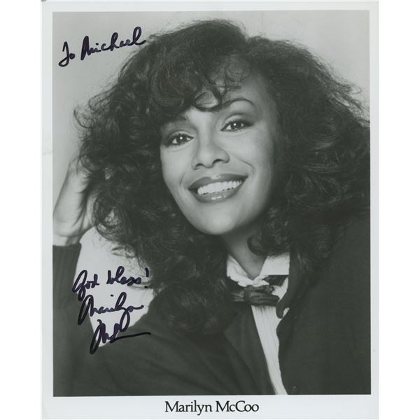 Marilyn McCoo "Solid Gold"  signed photo