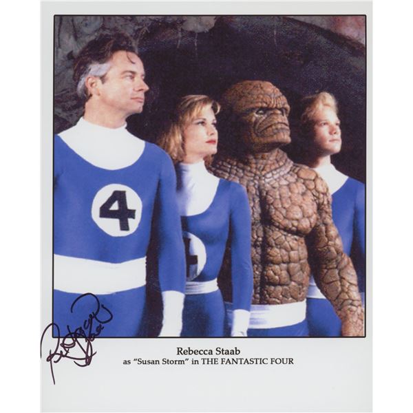 The Fantastic Four Rebecca Staab signed movie photo