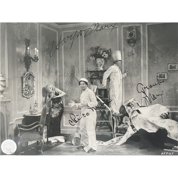 The Marx Brothers signed photo