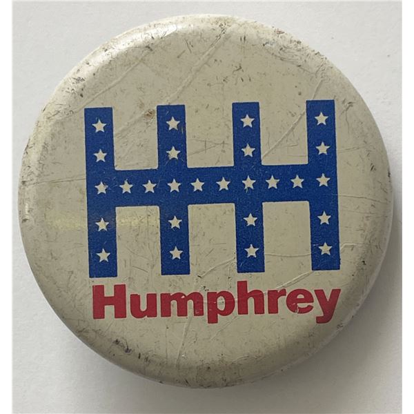 Hubert Humphrey campaign pin