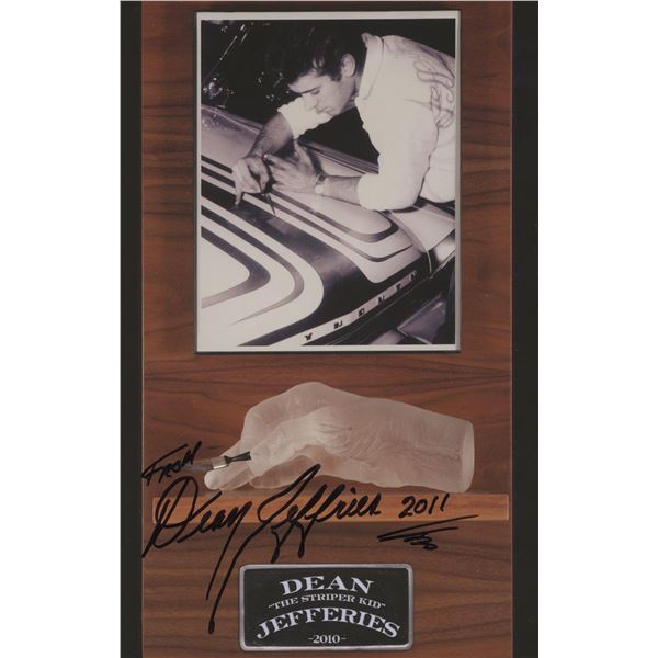Dean Jeffries signed Rod & Custom Heritage Guild flyer