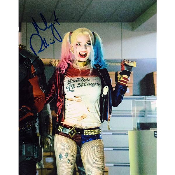 Margot Robbie signed photo