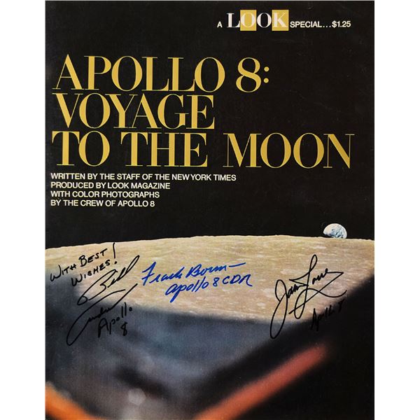 Apollo 8 signed Look Magazine