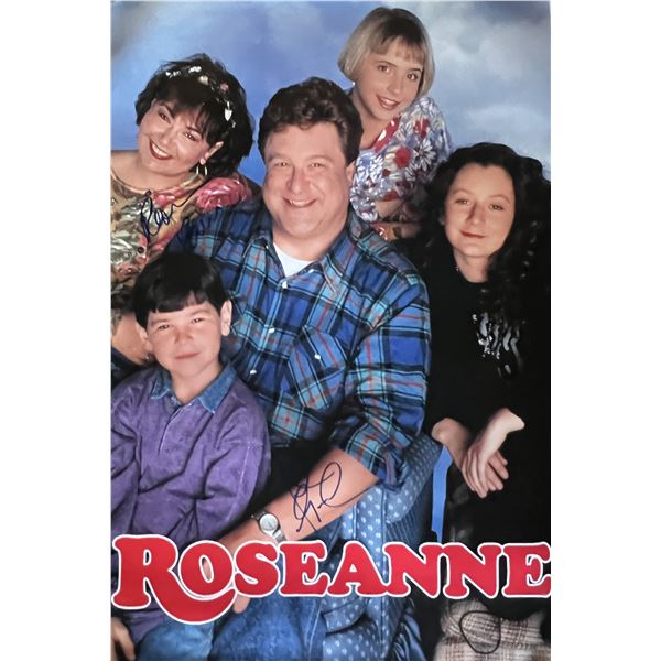 Roseanne signed TV poster