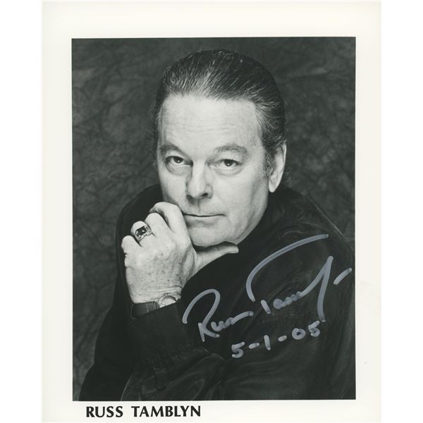 Peyton Place Russ Tamblyn signed photo
