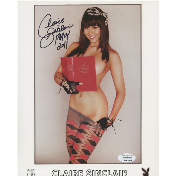 Claire Sinclair signed photo
