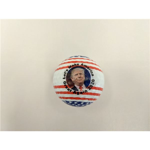 Donald Trump MAGA Golf Ball - Red White and Blue