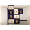 Image 2 : 4 (1 1/2'') REVOLUTION BICENTENNIAL MEDALS (BRASS)