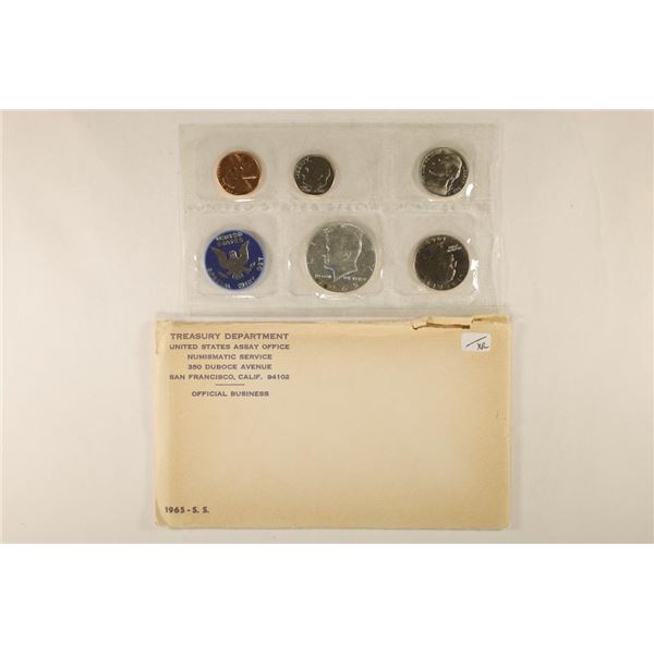 1965 US SPECIAL MINT SET WITH ENVELOPE