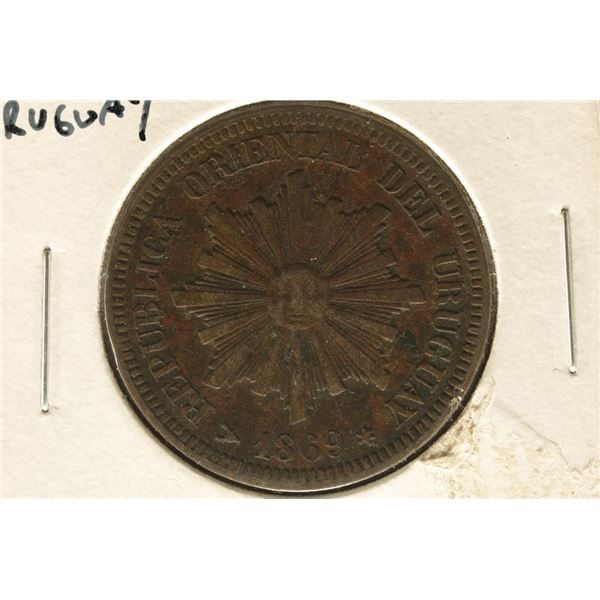 1869-H URUGURY 2 CENTESIMO