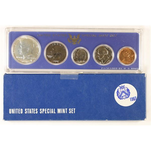 1967 US SPECIAL MINT SET WITH BOX