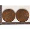 Image 1 : 2-ABRAHAM LINCOLN 1909-S VDB REPLICA CENTS BOTH 3"