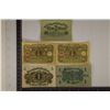 Image 2 : 5 GERMAN 1 MARK BILLS: 1-1914, 3-1920 & 1-1922