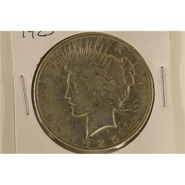 1925 PEACE SILVER DOLLAR