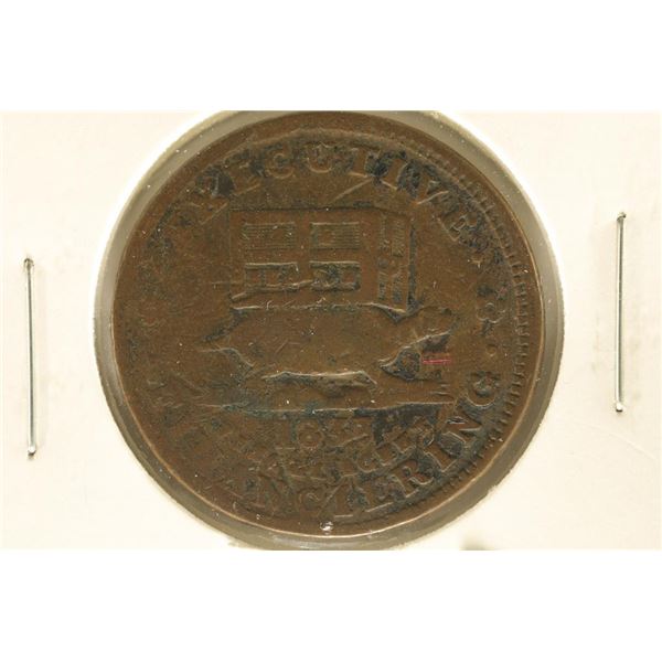 1837 HARD TIMES TOKEN HT-34 ILLUSTRIOUS