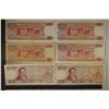 Image 2 : 6-GREECE BANK NOTES: 4-1967 100 DRACHMI TWO HAVE