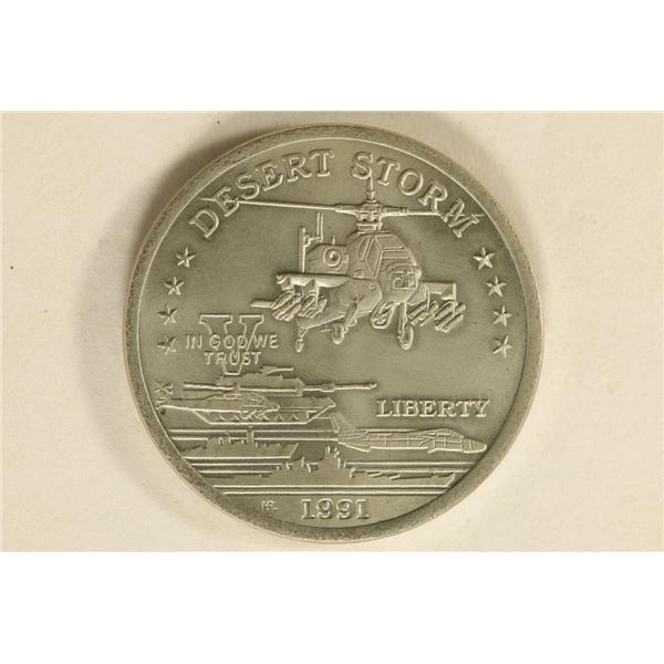 1991 HUTT RIVER DESERT STORM UNC $5 COIN