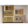 Image 1 : 5-GERMAN BILLS: 4-1922 ONE THOUSAND MARK & 1923