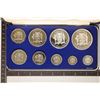 Image 1 : 1978 JAMAICA 9 COIN PROOF SET. THE $10 & $5 ARE