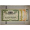 Image 1 : 4 VINTAGE STOCK CERTIFICATES: 1959 FOOD FAIR