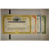 Image 2 : 4 VINTAGE STOCK CERTIFICATES: 1959 FOOD FAIR