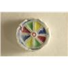 Image 2 : 1860'S PORCELAIN SIAM GAMING TOKEN WITH COLOR