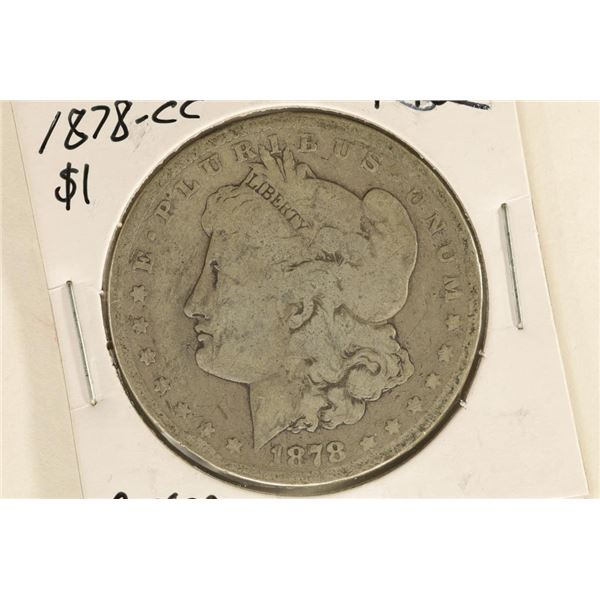 1878-CC MORGAN SILVER DOLLAR