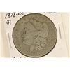 Image 1 : 1878-CC MORGAN SILVER DOLLAR