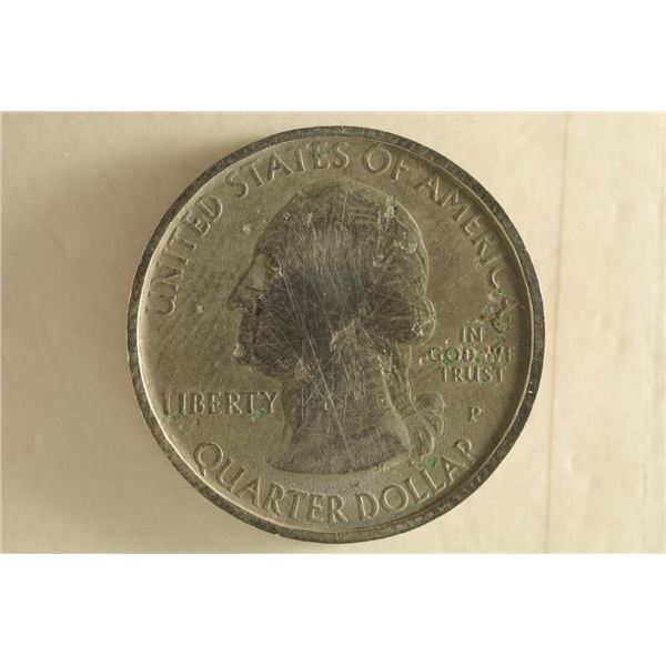 ERROR 2015-P NORTH CAROLINA QUARTER NO REEDING