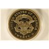 Image 2 : 2003 24KT GOLD LAYERED 1861 DOUBLE EAGLE REPLICA